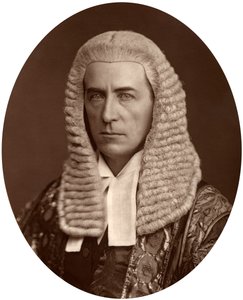 アルフレッドヘンリーテーゼガー、控訴裁判長、1880年。