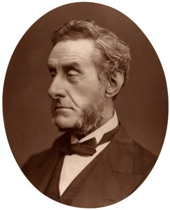 アンソニーアシュリークーパー、第7シャーフスベリー伯爵、イギリスの政治家および慈善家、1876年。 作： Lock and Whitfield
