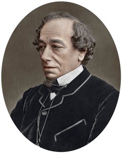 ベンジャミン・ディズレーリ、ビーコンズフィールド伯、イギリス保守党首、1881年。 作： Lock and Whitfield