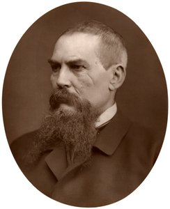 1876年、イギリスの探検家、作家、兵士および外交官、リチャードバートン船長。