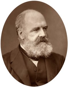 1878年に王立アカデミーで絵画の教授と講師を務めたエドワードアーミテージ。 作： Lock and Whitfield