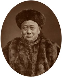 クオソンタオ、イギリスへの最初の中国大使、1880年。 作： Lock and Whitfield