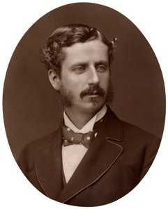 ジョージハミルトン卿、MP、インド国務次官、1876年。 作： Lock and Whitfield