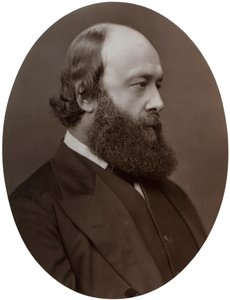 ソールズベリー侯爵、インド国務長官、1877年。 作： Lock and Whitfield