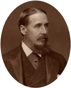 チャールズリバーズウィルソン卿、騎士、公務員兼財務家、1880年頃。 作： Lock and Whitfield
