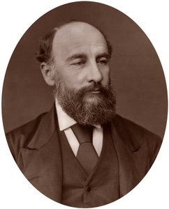 ジョージストロングナレス卿、北極探検家、1878年。 作： Lock and Whitfield