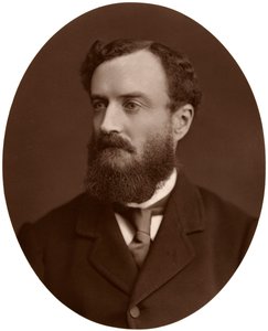 マイケルヒックスビーチ卿、バート、MP、アイルランド首席秘書官、1876年。 作： Lock and Whitfield