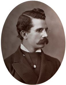ウィリアムブラック、イギリスの小説家、1877年。 作： Lock and Whitfield