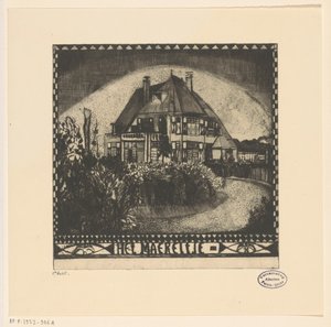 The Maereltje (オブジェクトの元のタイトル) 作： Lodewijk Schelfhout (signed by artist)