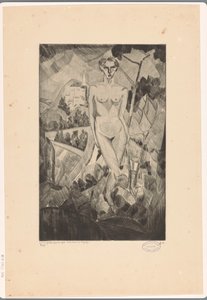 丘陵風景の中の裸の女性 Nue dans un paysage (オブジェクトの元のタイトル)