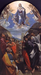 聖母被昇天、1586-1587年頃 作： Lodovico Carracci