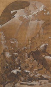 聖パウロの改心』1587-89年頃。