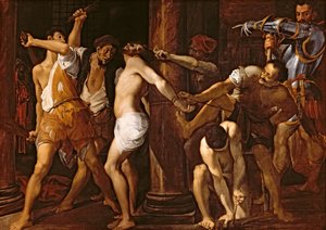 キリストの鞭打ち、1566-87年