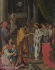 マリアとヨセフの結婚、1590年頃 作： Lodovico Carracci