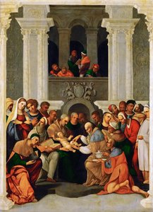 ルネッサンス：キリストの回心 - キリストの死をめぐって par Mazzolino, Ludovico (1480-1528) 作： Lodovico Mazzolino
