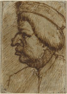 男のプロフィール 作： Lombard 16th Century