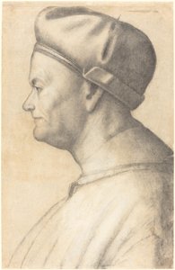 男のプロフィール 作： Lombard 16th Century