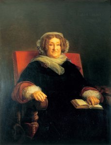 マダムクリコの肖像画、ポンサルダン1777-1866、1851年から1860年まで。 作： Léon Cogniet