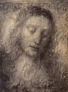 [レオナルド・ダ・ヴィンチの「最後の晩餐」からのキリストの頭のコピー]、1857-61。 作： Léon Gérard