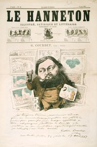 ギュスターヴ・クールベ、フランスの画家、1867年