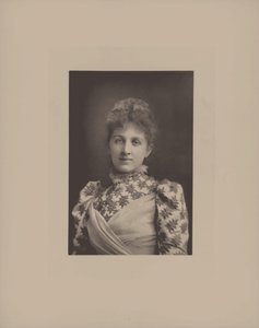 ピアニスト兼作曲家のリザ・レーマンの肖像（1862～1918年）。 作： London . Photo studio W. and