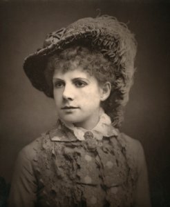 アルママレー、イギリスの女優、1882年。 作： London Stereoscopic and Photographic Co