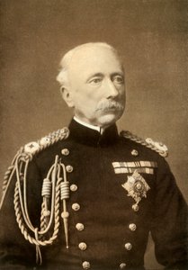 「英国陸軍最高司令官ウーズリー子爵」、1900 年。 作： London Stereoscopic and Photographic Co