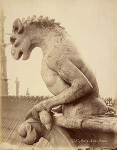 パリ、ノートルダム寺院 作： Léopold Louis Mercier