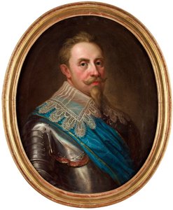 スウェーデンのギュスターヴ 2 世アドルフの肖像 (北の偉大なライオンとして知られています)