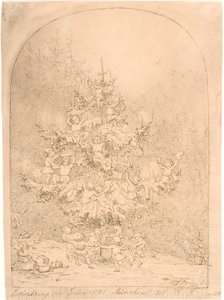 クリスマスツリー 作： Lorenz Frølich