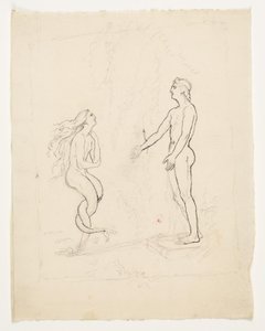 王子様は人魚姫と出会う 作： Lorenz Frølich
