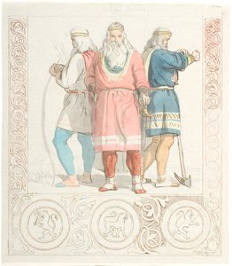 Ørvarodd、Holger Danske、Stærkodder 作： Lorenz Frølich