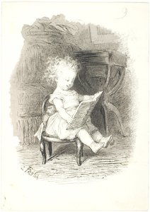 赤ん坊はアルファベットを忘れた 作： Lorenz Frølich