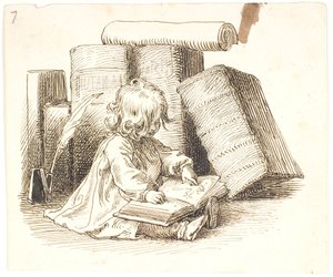 リリーは読んでいます 作： Lorenz Frølich