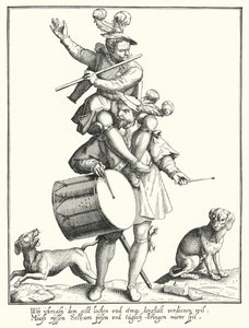 The Drummer and the Fifer (in engraving) 作： Lorenz Strauch