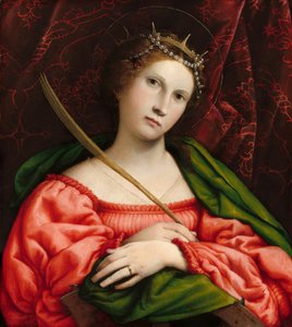 聖カタリナ、1522年。