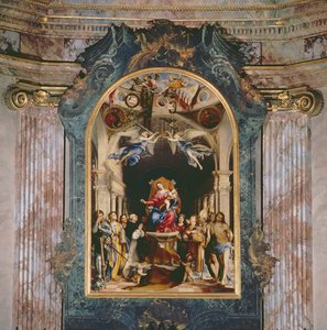 マルティネンゴ祭壇画、1513-16 作： Lorenzo Lotto