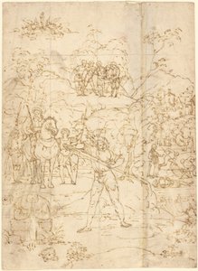 ベルガモの聖アレクサンドルの殉教 作： Lorenzo Lotto