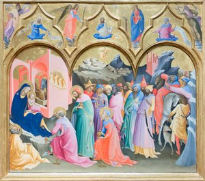 Maagien palvonta 作： Lorenzo Monaco