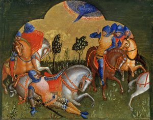 ポール プレデラ パネルの改宗、1370 年頃。 作： Lorenzo Veneziano
