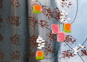 色彩豊かな有機的な造形 作： 