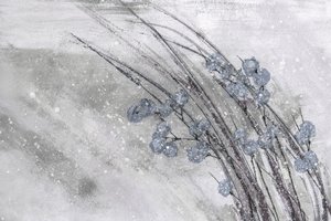きらめく冬の枝