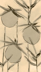 セピア色の綿花 作： Lori Ann Folz