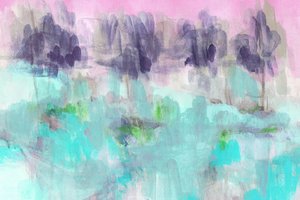 穏やかな抽象風景 作： Lori Ann Folz