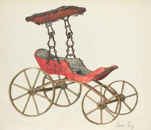 人形の馬車 作： Louella Long