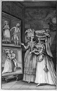 ルイ・ビネ（1744-1800）によるニコラ・エドメ・レスティフ・ド・ラ・ブルトンヌの著書『Les Parisiennes』、または『XL General Characters Taken in the Modern Moors, fit to serve a l
