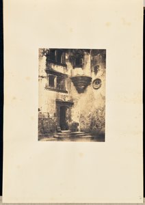 [ルネサンス建築の階段とエントランス]。 作： Louis Alphonse Davanne