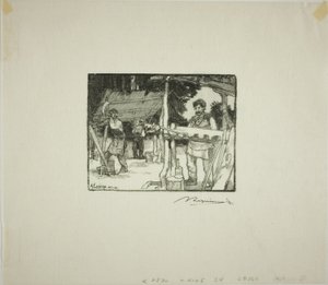 ラス・メーカー 作： Louis Auguste Lepère