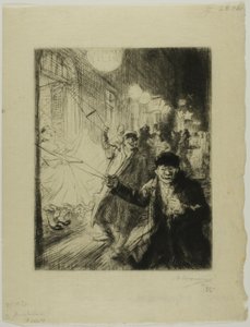 ル・ニス、アムステルダム 作： Louis Auguste Lepère