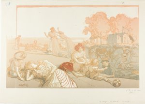 モダン・ブコリック 作： Louis Auguste Lepère